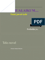 Bahasa Indonesia Teks Novel Moreno