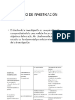 Diseños de investigación