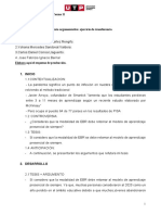 Annotated-S09. y S10 - Ejercicio de Transferencia - El Texto Argumentativo - Formato 01