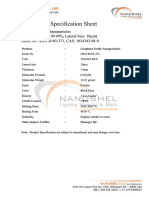 Graphene Oxide Nanoparticles CxOyHz Purity 99.99 Lateral Size 10mSPEC-744