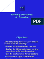 Handling Exceptions: An Overview