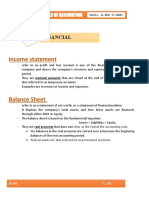 Income Statement: Financial Statements