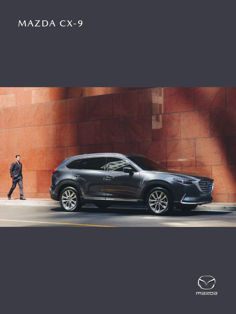 Mazda CX 9 Brochure PDF Steering Transport