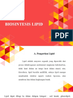 Biokimia Biosintesis Lipid