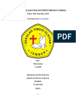 Teologi Pertumbuhan Gereja 1