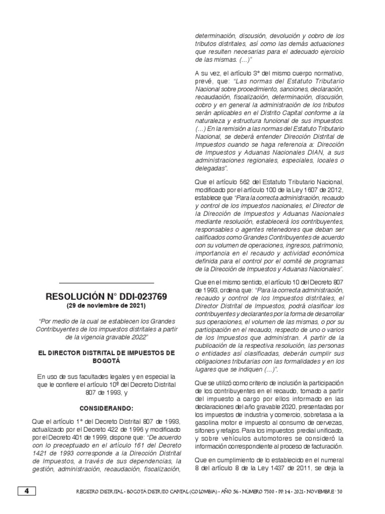 Grandes Contributentes 2022 | PDF | Impuestos | aduana