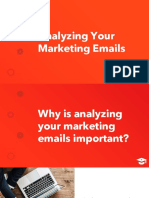 Analyzing Marketing Email Metrics