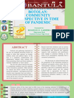 Arts & Culture in Botolan: Community Perspective in Time of Pandemic