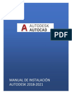 Manual de Instalación de AUTOCAD 2021