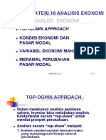 Materi 10 Analisis Ekonomi