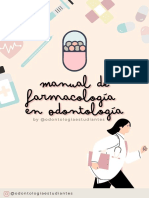 Manual de Farmacología en Odontología 