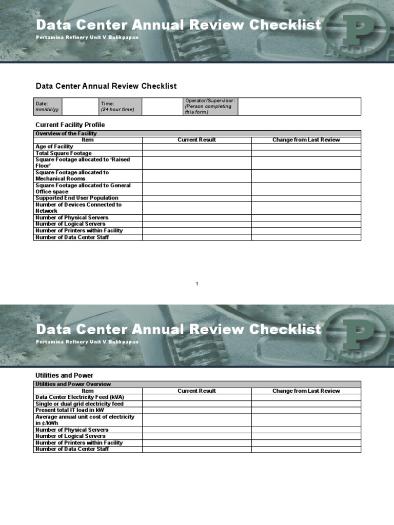 Heat Sink Performance Evaluation Checklist | PDF | Data Center ...