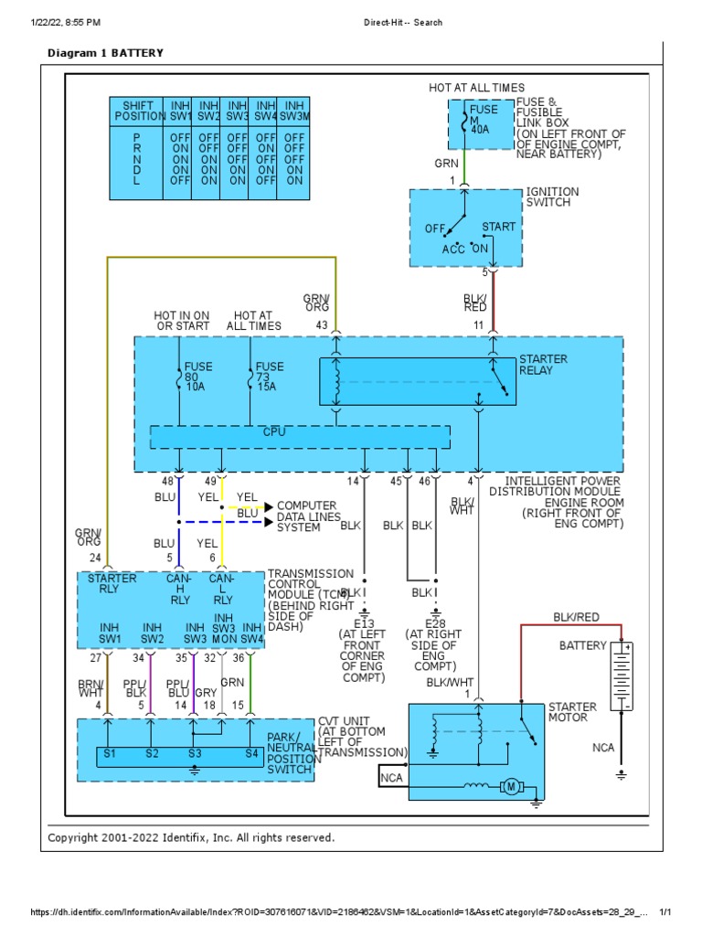 Nissan Murano Starter PDF Car Manufacturers Vehicle Parts