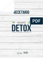 Recetario Desafio Detox - Ingredientes