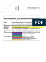 Instrucciones para El Uso de La Herramienta Diagnóstica de La Gestión de La Seguridad Y Salud en El Trabajo