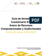 Guía de Llenado Educación Básica Anexo de Recursos Computacionales y Audiovisuales IC2122