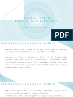 Pertemuan 10 (Laporan Bisnis Formal Dan Informal)