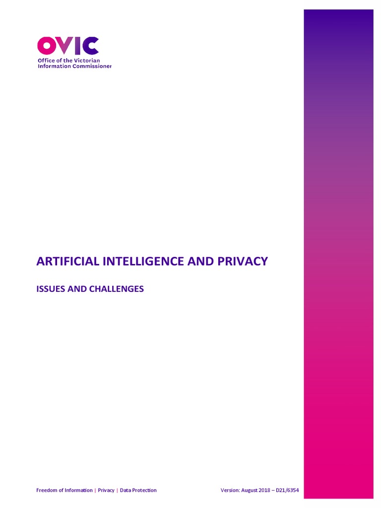 AI Privacy Challenges Explained | PDF | Artificial Intelligence ...