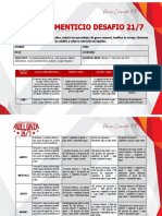 Plan Alimenticio Desafio Adelgaza en 21-7