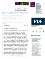 International Consensus Statement On Allergy and Rhinology: Rhinosinusitis