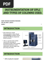Instrumentation of UPLC