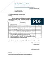 FORMULIR PELAPORAN PPU YANG MENGALAMI PHK Terbaru