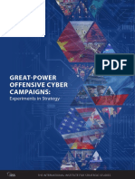 Great-Power Offensive Cyber Campaigns Experiments in Strategy