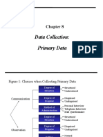 Data Collection: Primary Data