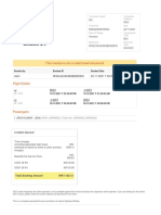 Tax Invoice: This Invoice Is Not A Valid Travel Document