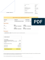 Tax Invoice: This Invoice Is Not A Valid Travel Document