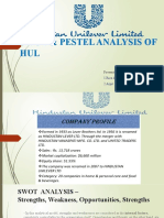 SWOT & PESTEL ANALYSIS OF HUL