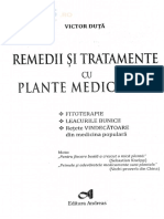Remedii Si Tratamente Cu Plante Medicinale - Victor Duta