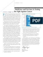 Drugs in Development For Different Cancers - 2009 Report