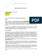 CONSO FULL PFRS - Unqualified Auditors Report 2016 Template