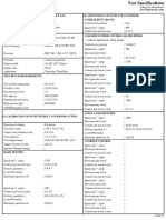 Test Specifications: For Field Service Only Reference No (B) Adjustment of Pump and Governor