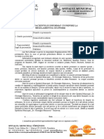 Ps - 26 - F - 23 - Acord Pacient Regulament Ue 679 - Ambulatoriu