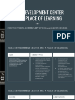 Skill Development Center and A Place of Learning: For The Tribal Community of Edamalakudy, Idukki