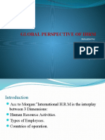 Global Perspective of Ihrm