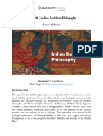 BSO 103 - Indian Buddhist Philosophy: Course Syllabus