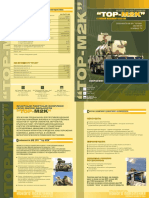 Рекламная листовка Зенитный ракетный комплекс ТОР-М2К с боевой машиной 9А331МК