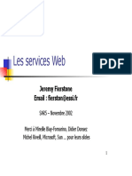 Cours Services Web Fabrice Mourlin