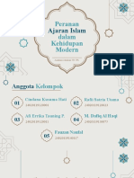 Peranan Ajaran Islam dalam Kehidupan Modern