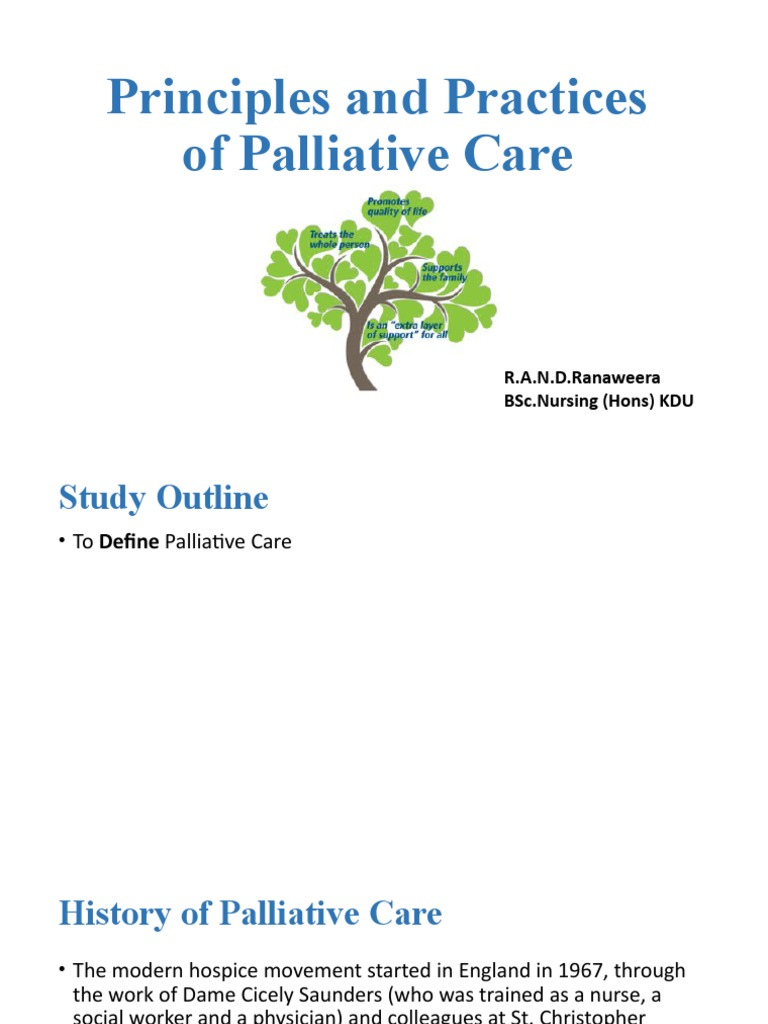 Principles of Palliative Care Explained | PDF | Palliative Care | Hospice