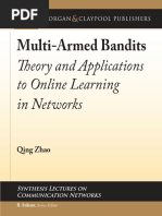 Multi-Armed Bandits Theory and Applications To Online Learning in Networks