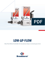 Low-Δp-Flow: Mass Flow Meters/Controllers for low pressure drop or corrosive gas service