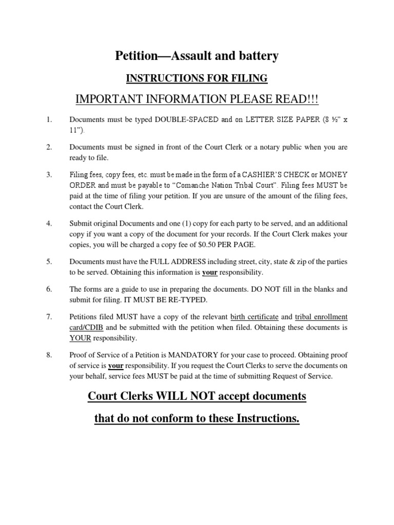Assault and Battery | PDF | Pleading | Cause Of Action