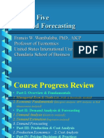 Lesson 05, Demand Forecasting 2