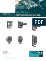User Manual: Including Installation For Control Panels