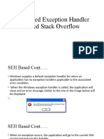 Structured Exception Handler Based Stack Overflow