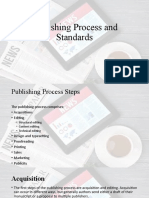 Publishing Process and Standards